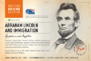 Moderating on "Lincoln and Immigration"‌